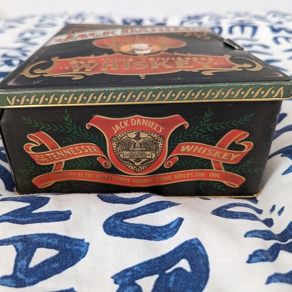 Vintage Jack Daniels Old No7 Tennessee Whiskey Poker Set Intact - Picture 2 of 16